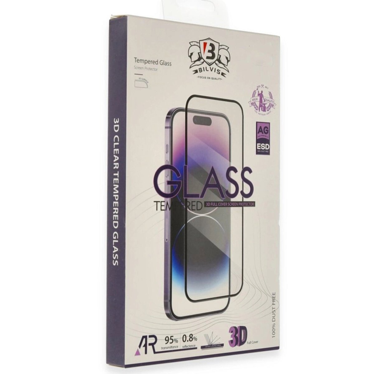 Apple İphone 16e Bilvis 3d Cam Ekran Koruyucu Apple İphone 16e Bilvis 3d Cam Ekran Koruyucu