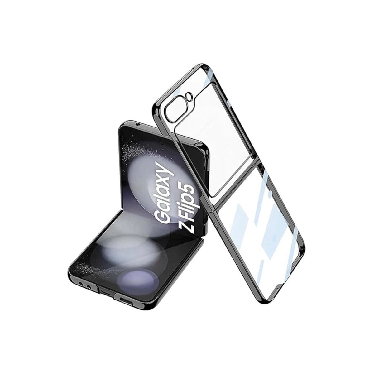 Samsung Galaxy Z Flip 5 Kılıf Fold Element Kapak - Siyah Samsung Galaxy Z Flip 5 Kılıf Fold Element Kapak - Siyah