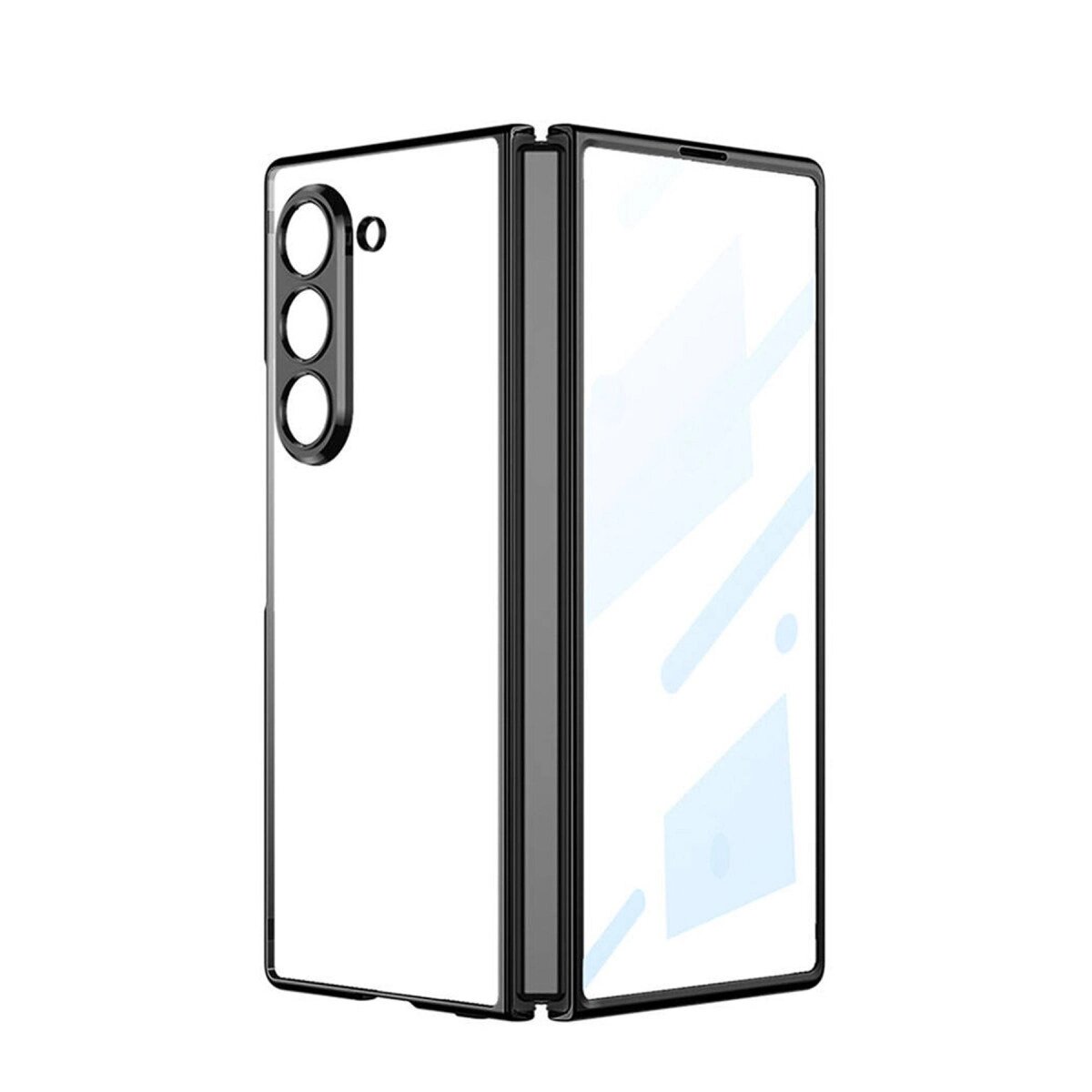 Samsung Galaxy Z Fold 5 Kılıf Fold Element Kapak - Siyah Samsung Galaxy Z Fold 5 Kılıf Fold Element Kapak - Siyah