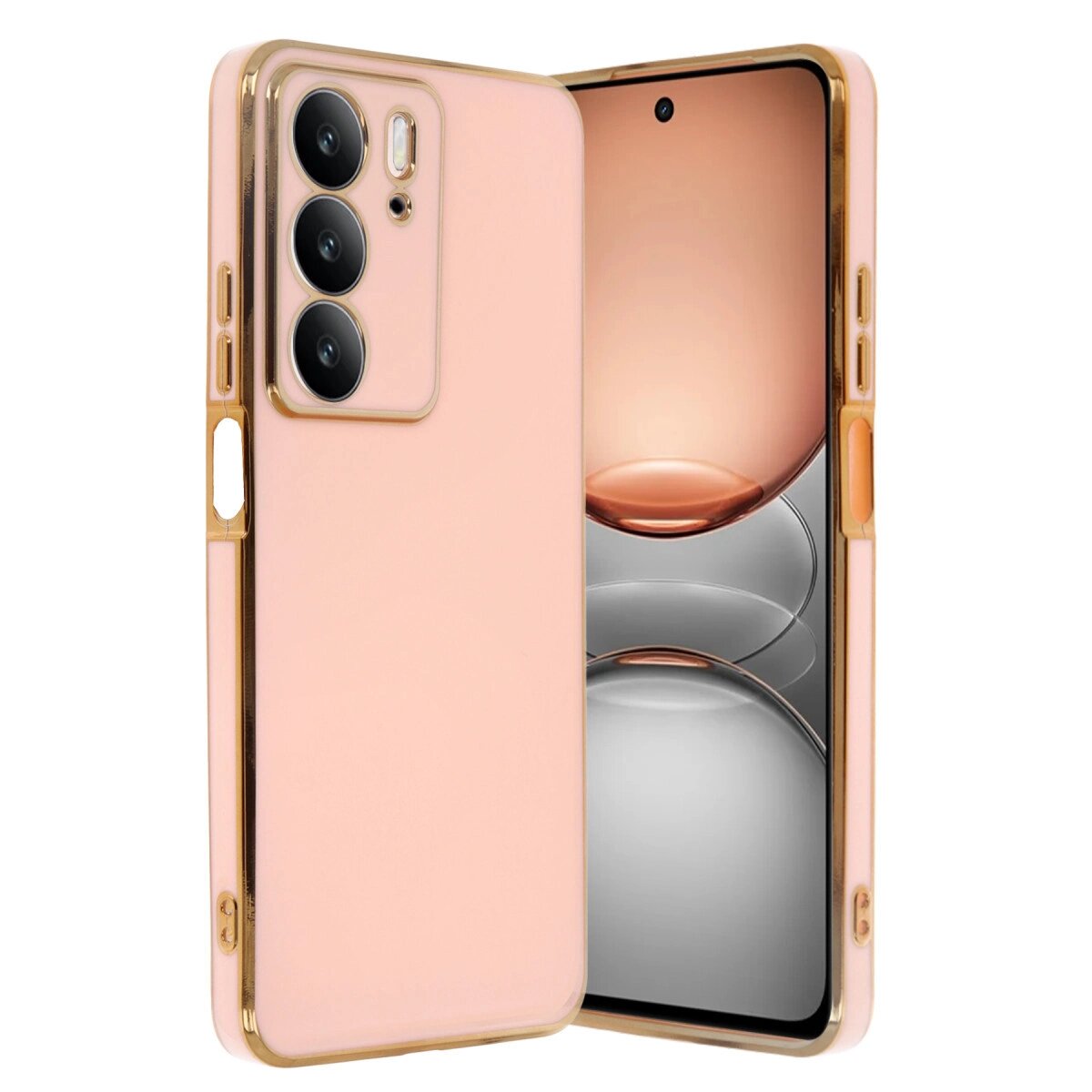 Realme C75 4g Kılıf Volet Silikon - Pembe Realme C75 4g Kılıf Volet Silikon - Pembe