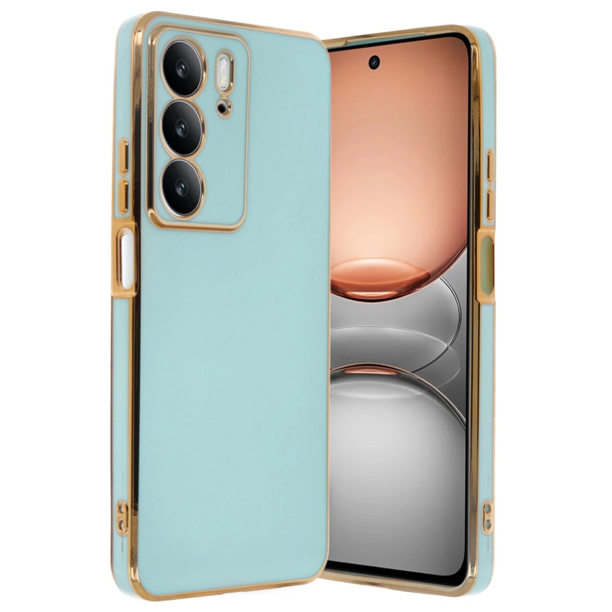 Realme C75 4g Kılıf Volet Silikon - Açık Yeşil Realme C75 4g Kılıf Volet Silikon - Açık Yeşil