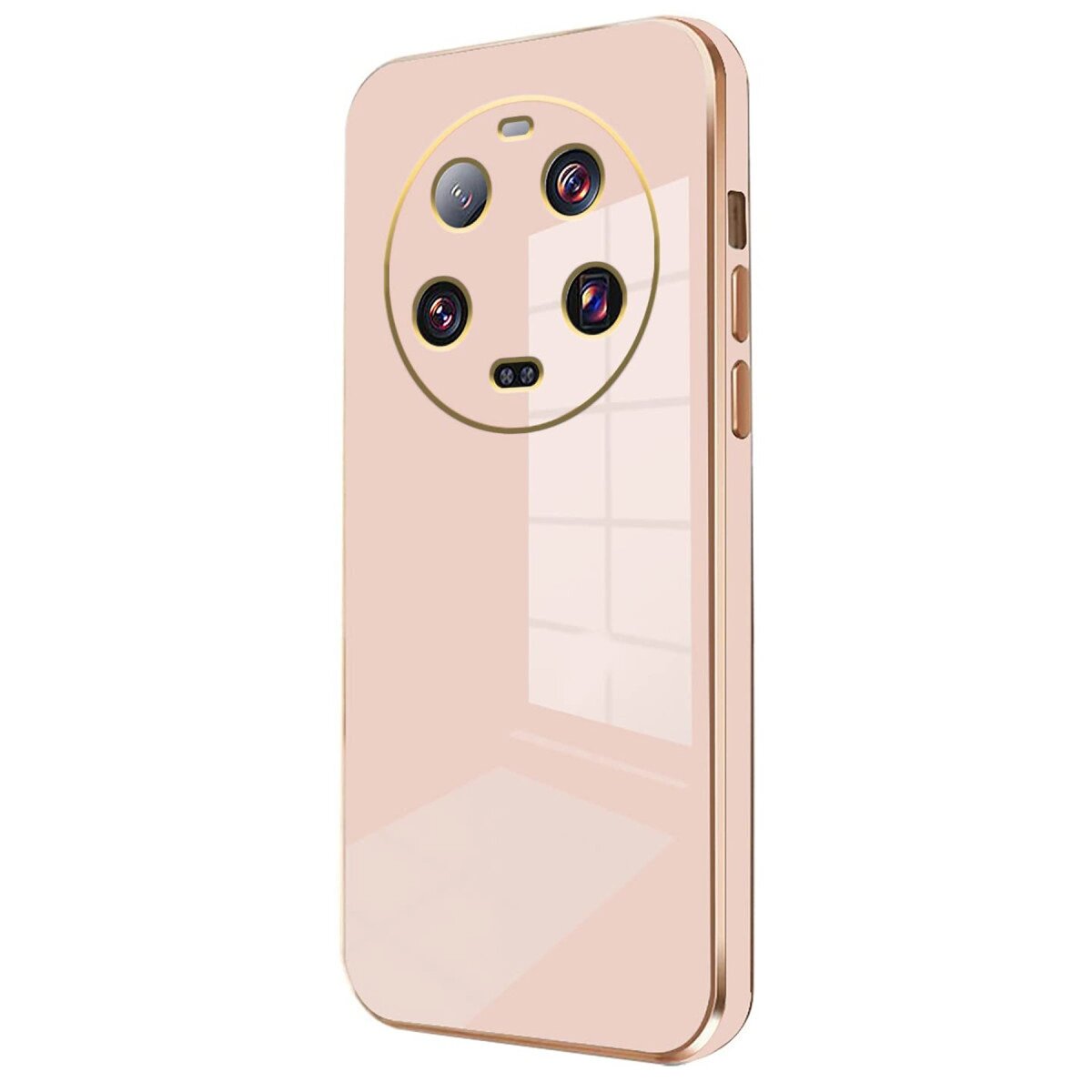 Xiaomi Mi 14 Ultra Kılıf Volet Silikon - Pembe Xiaomi Mi 14 Ultra Kılıf Volet Silikon - Pembe