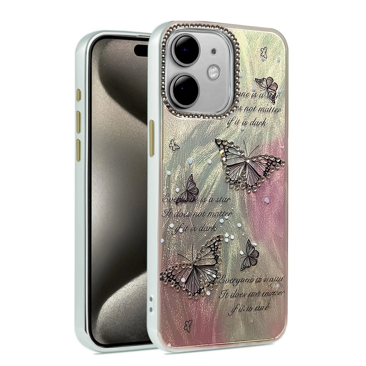 Apple İphone 11 Kılıf Blade Aynalı Desenli Kapak - Desen 6 Apple İphone 11 Kılıf Blade Aynalı Desenli Kapak - Desen 6