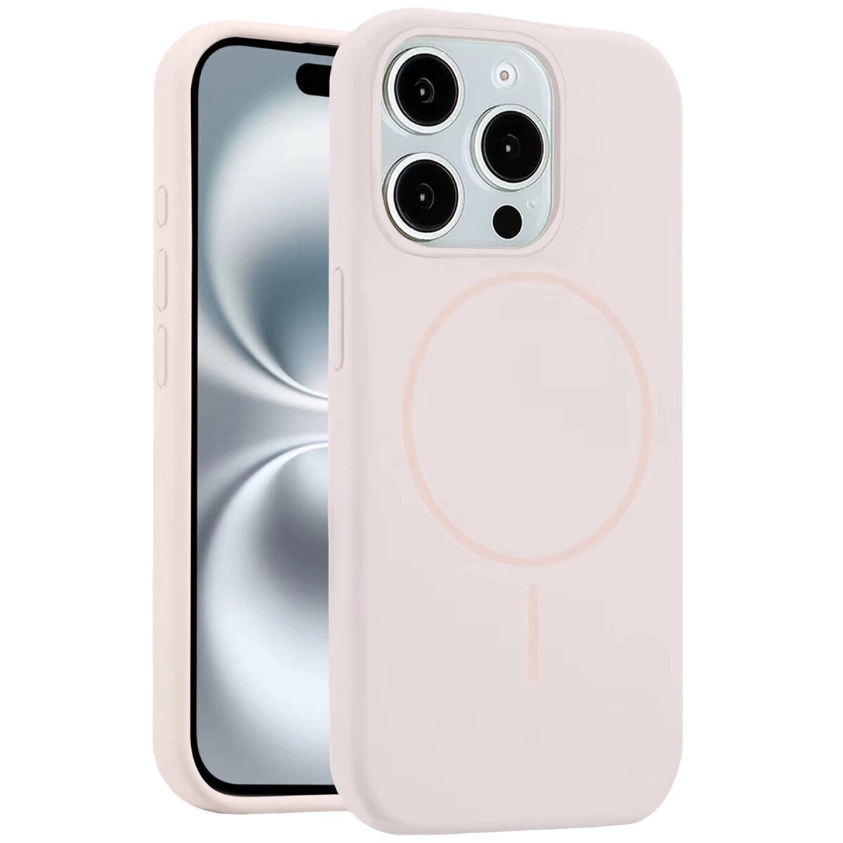Joko Apple İphone 15 Pro Max Kılıf Jully Magsafe Kapak - Pudra Joko Apple İphone 15 Pro Max Kılıf Jully Magsafe Kapak - Pudra