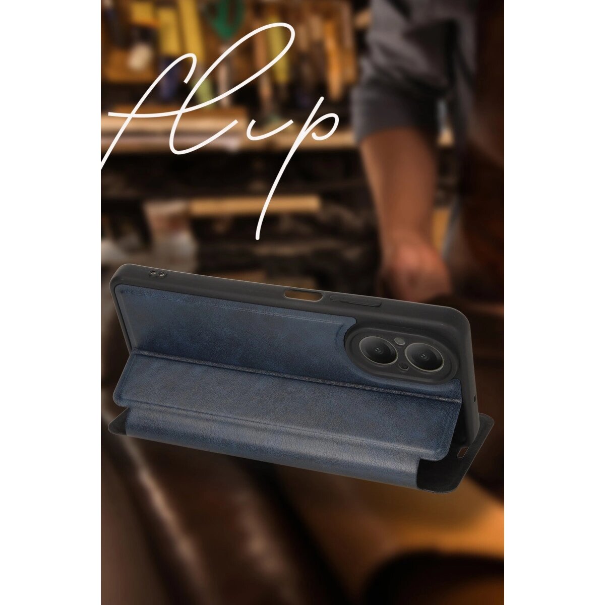 Vivo Y18 Kılıf Flip Cover - Siyah Vivo Y18 Kılıf Flip Cover - Siyah