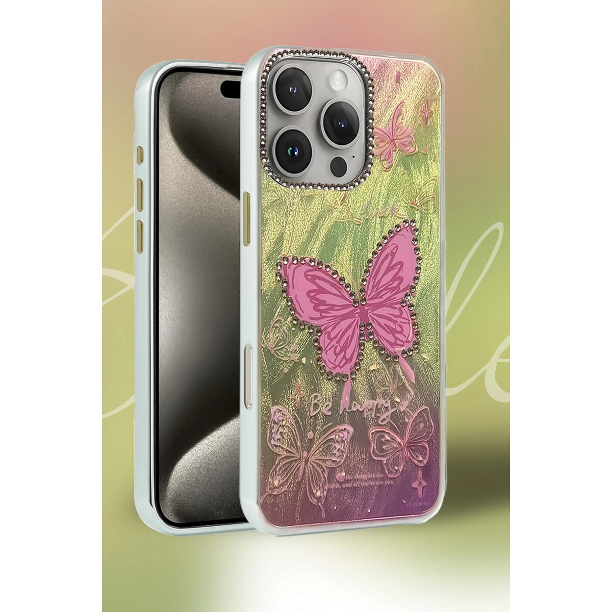 Apple İphone 14 Pro Kılıf Blade Aynalı Desenli Kapak - Desen 8 Apple İphone 14 Pro Kılıf Blade Aynalı Desenli Kapak - Desen 8