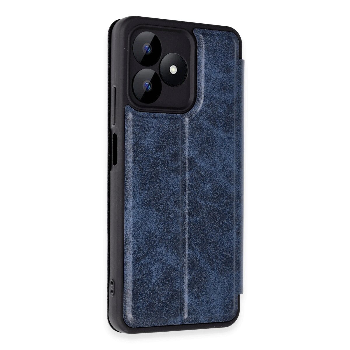 Realme Note 50 4g Kılıf Flip Cover - Lacivert Realme Note 50 4g Kılıf Flip Cover - Lacivert