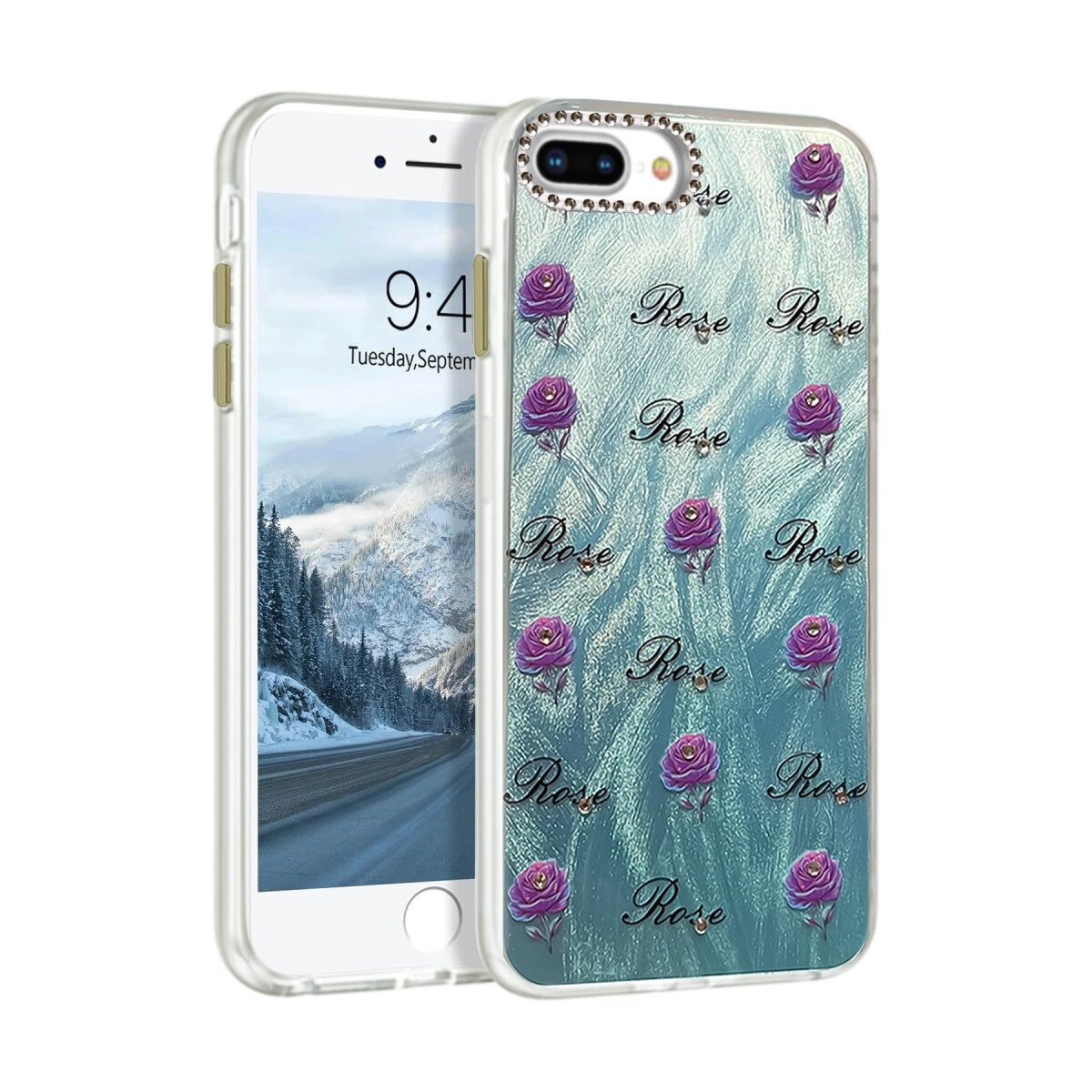 Apple İphone 7 Plus Kılıf Blade Aynalı Desenli Kapak - Desen 9 Apple İphone 7 Plus Kılıf Blade Aynalı Desenli Kapak - Desen 9