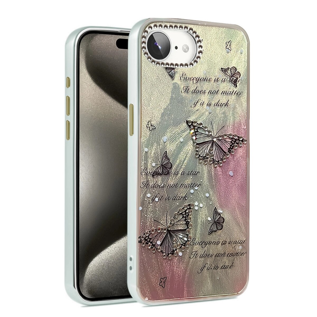 Apple İphone 16e Kılıf Blade Aynalı Desenli Kapak - Desen 6 Apple İphone 16e Kılıf Blade Aynalı Desenli Kapak - Desen 6