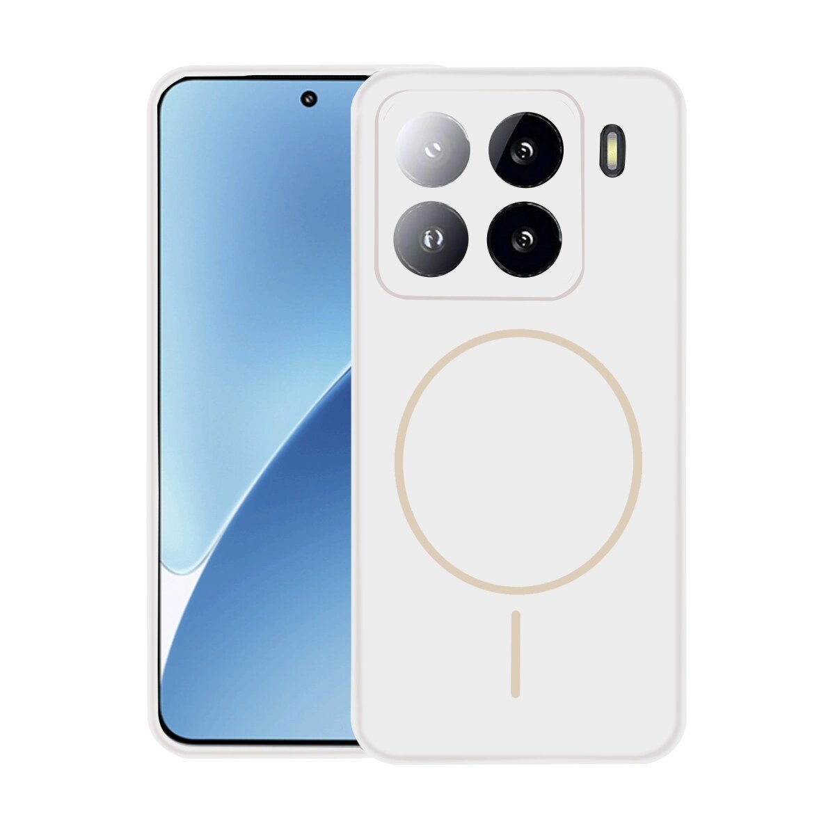 Joko Xiaomi Mi 15 Pro Kılıf Jully Magsafe Kapak - Beyaz