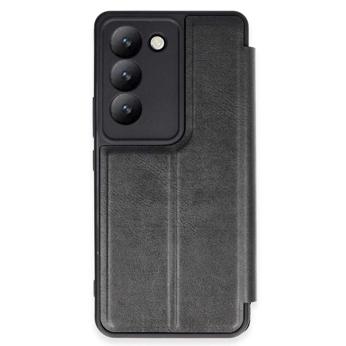 Vivo V30 Lite 4g Kılıf Flip Cover - Siyah Vivo V30 Lite 4g Kılıf Flip Cover - Siyah