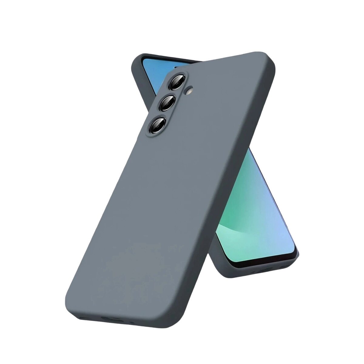 Galaxy S25 Fe Kılıf Nano İçi Kadife - Gri