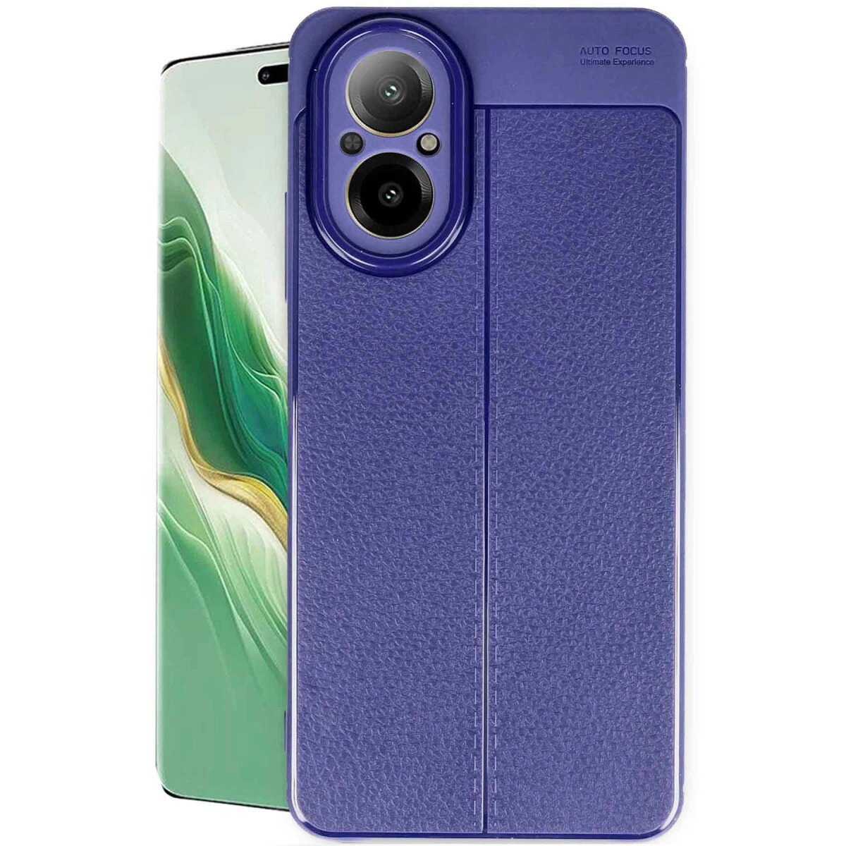 Realme 12 Lite Kılıf Auto Focus Kapak - Lacivert