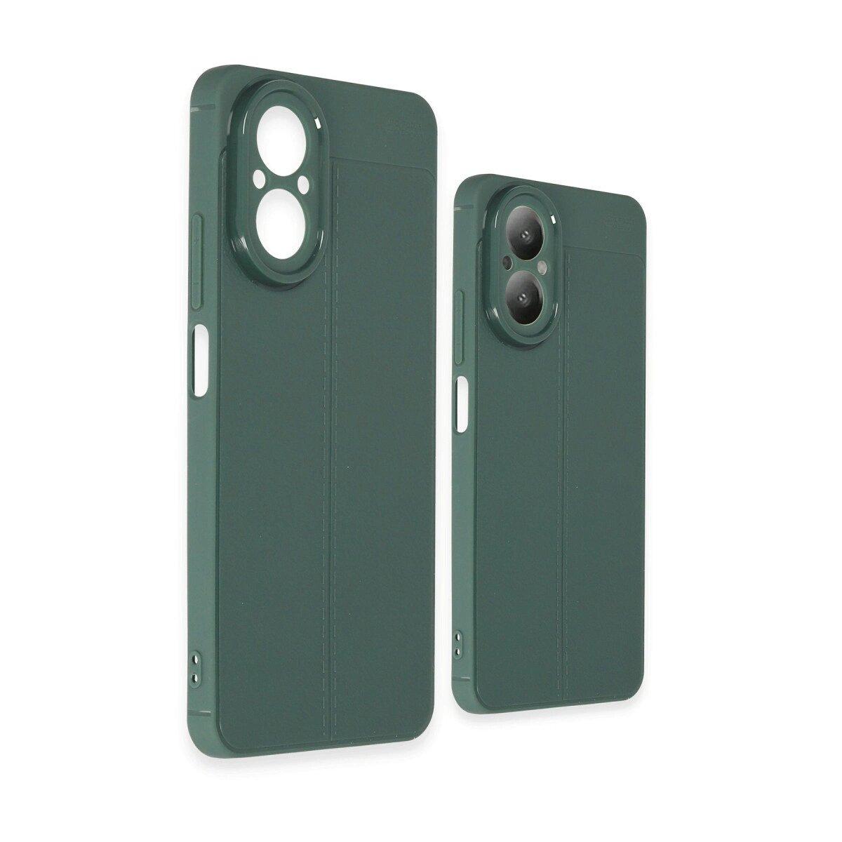 Realme 12 Lite Kılıf Auto Focus Kapak - Koyu Yeşil Realme 12 Lite Kılıf Auto Focus Kapak - Koyu Yeşil