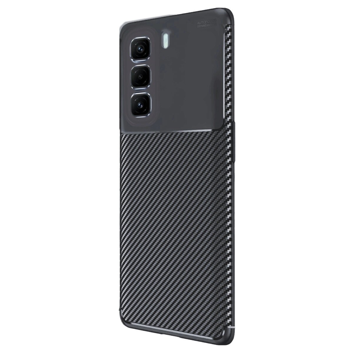 İnfinix Hot 50 4g Kılıf Auto Focus Karbon Kapak - Siyah İnfinix Hot 50 4g Kılıf Auto Focus Karbon Kapak - Siyah