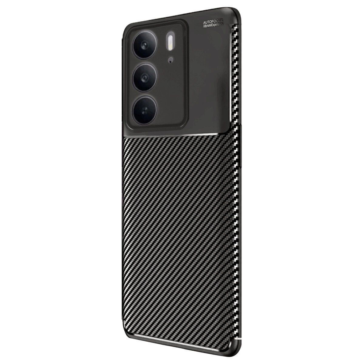 Realme C75 4g Auto Focus Karbon Kapak - Siyah Realme C75 4g Auto Focus Karbon Kapak - Siyah