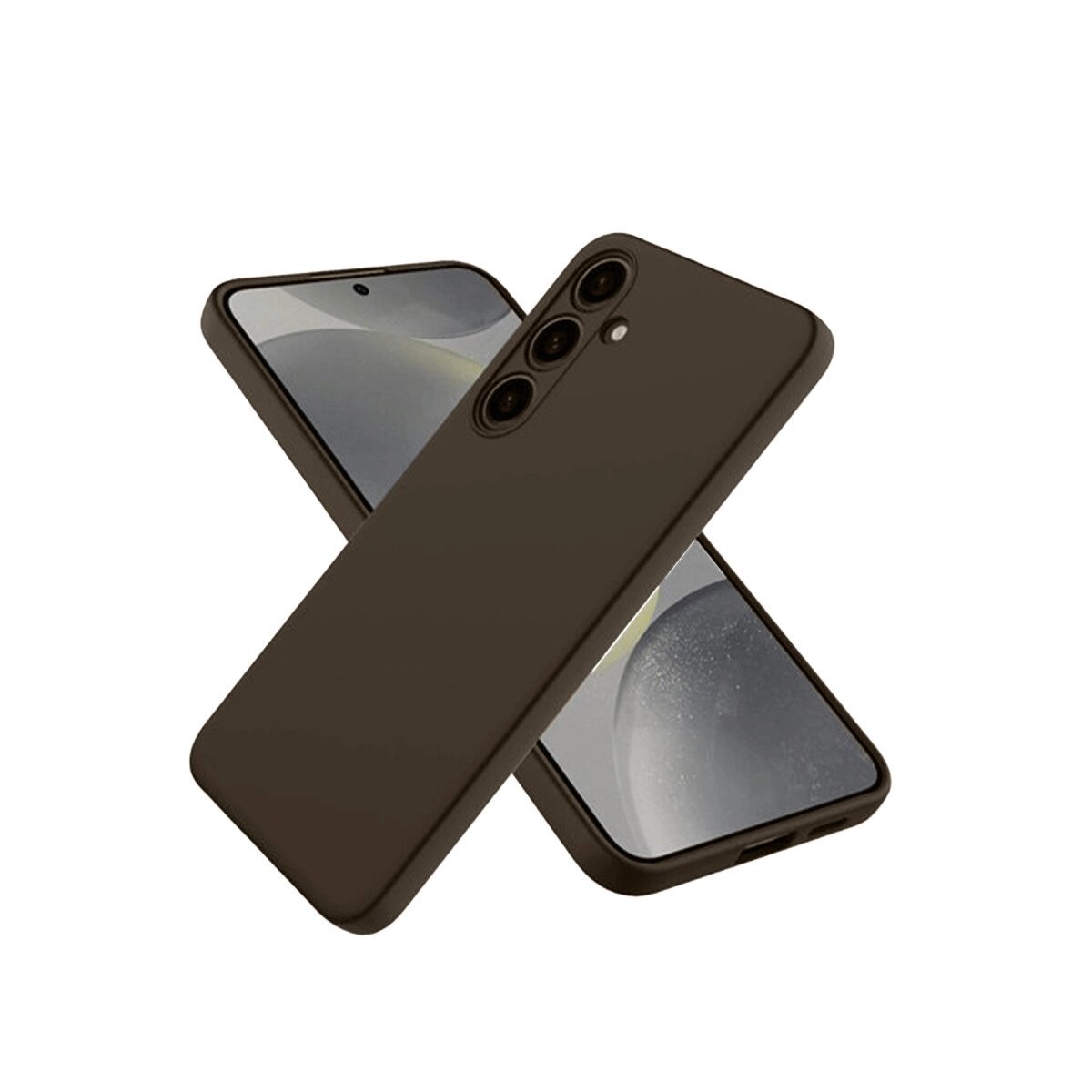 Samsung Galaxy A26 Kılıf First Silikon - Kahverengi Samsung Galaxy A26 Kılıf First Silikon - Kahverengi