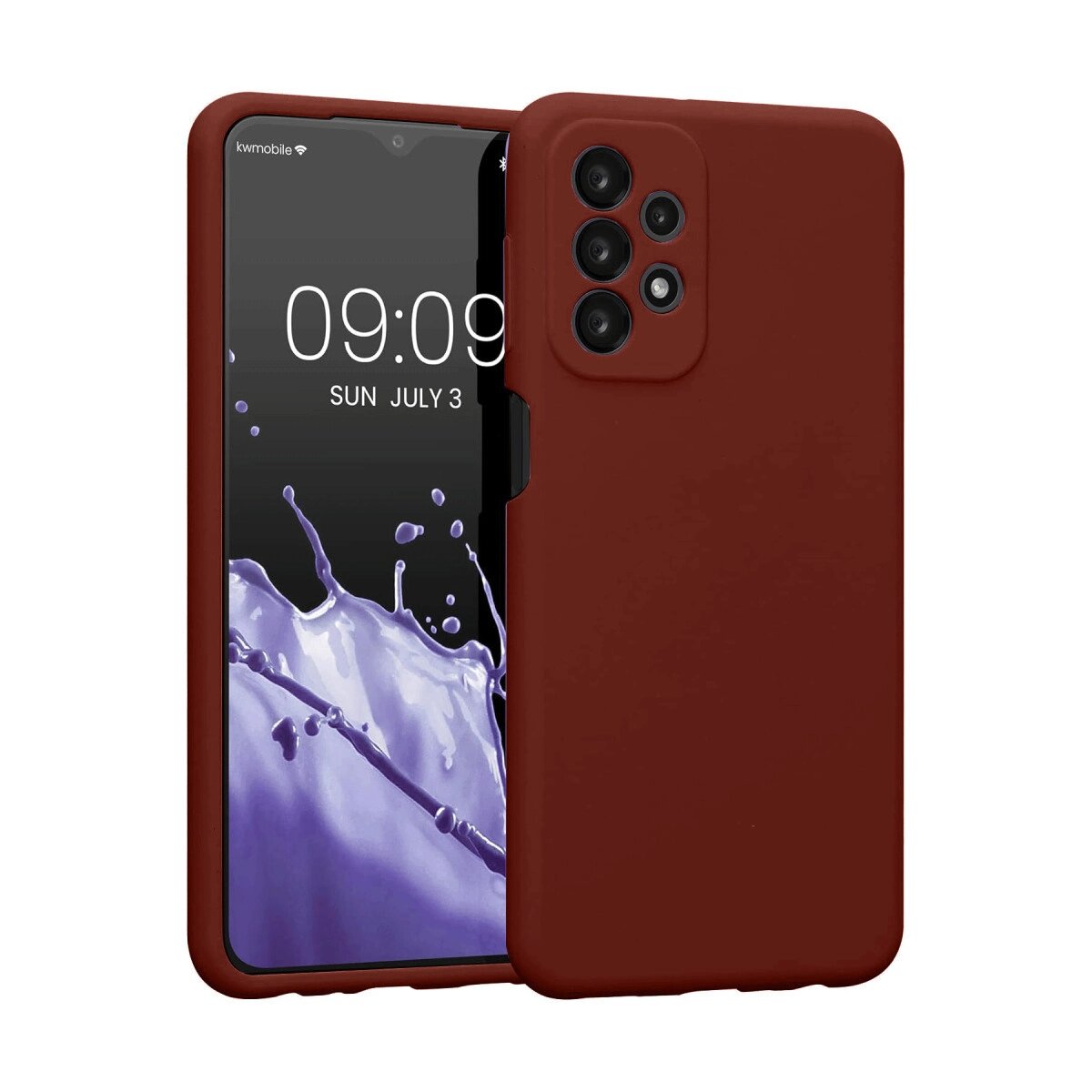 Samsung Galaxy A23 4g Kılıf First Silikon - Bordo Samsung Galaxy A23 4g Kılıf First Silikon - Bordo