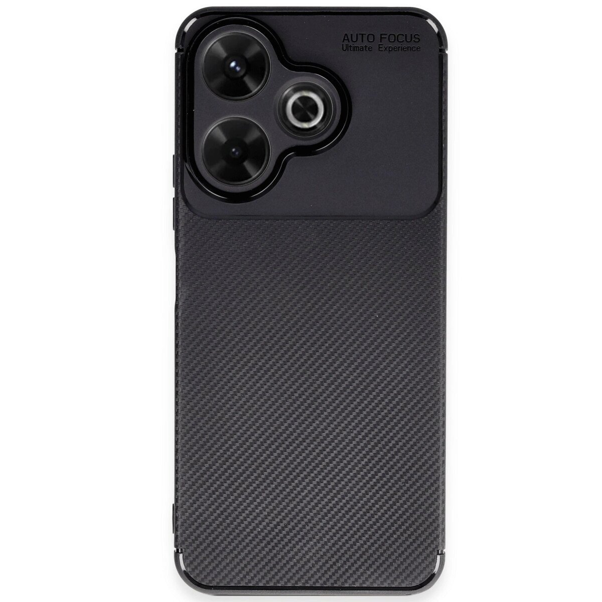 Xiaomi Redmi 13 4g Kılıf Auto Focus Karbon Kapak - Siyah Xiaomi Redmi 13 4g Kılıf Auto Focus Karbon Kapak - Siyah