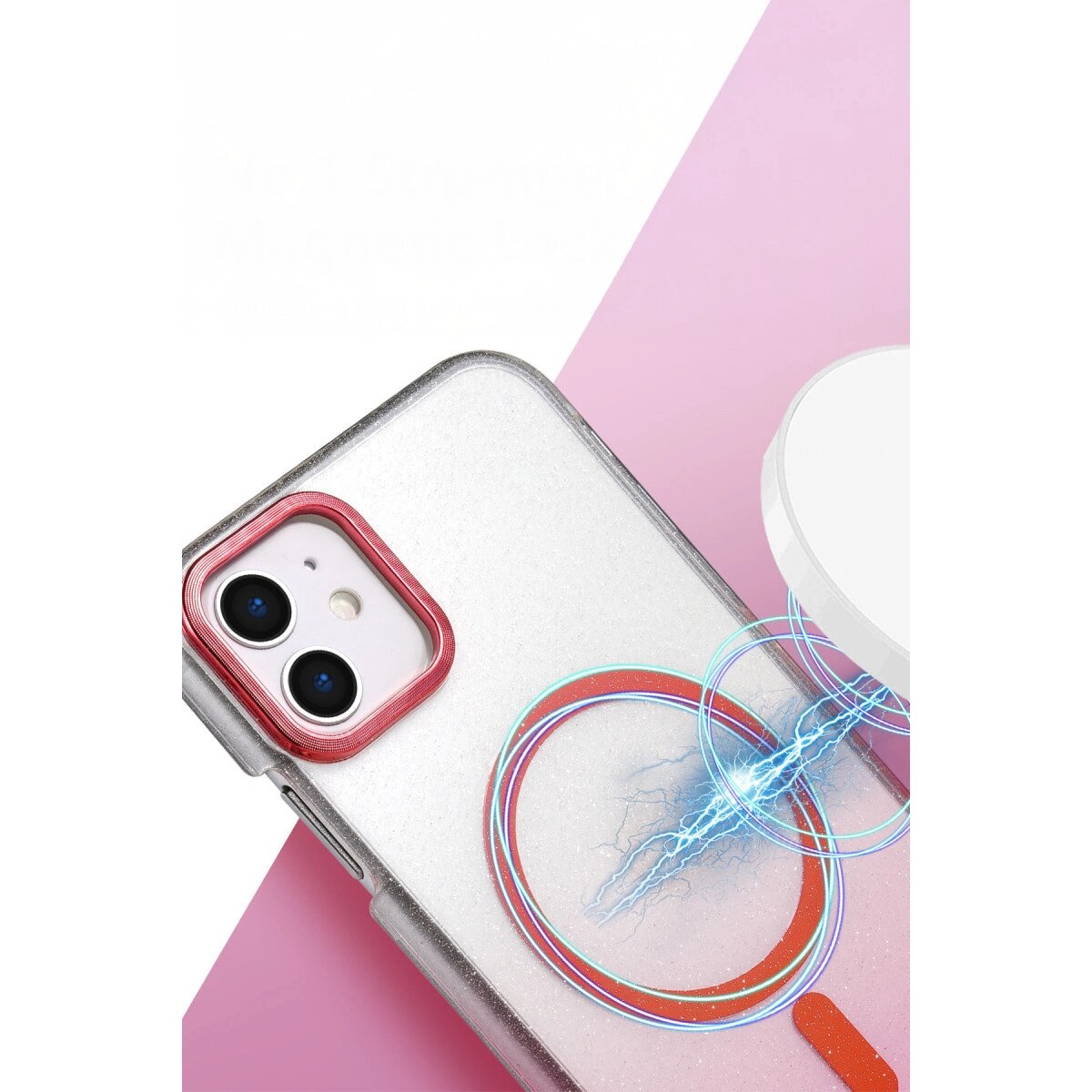 Apple İphone 11 Glossy Magsafe Kapak - Mor Apple İphone 11 Glossy Magsafe Kapak - Mor