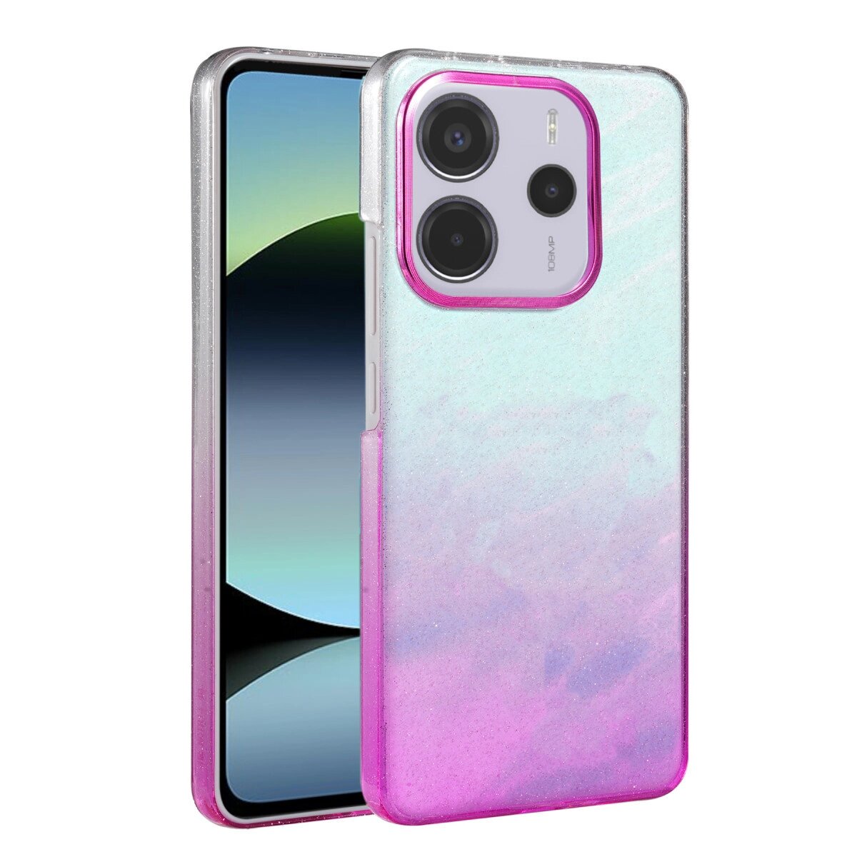 Xiaomi Redmi Note 14 4g Glossy Kapak - Mor Xiaomi Redmi Note 14 4g Glossy Kapak - Mor
