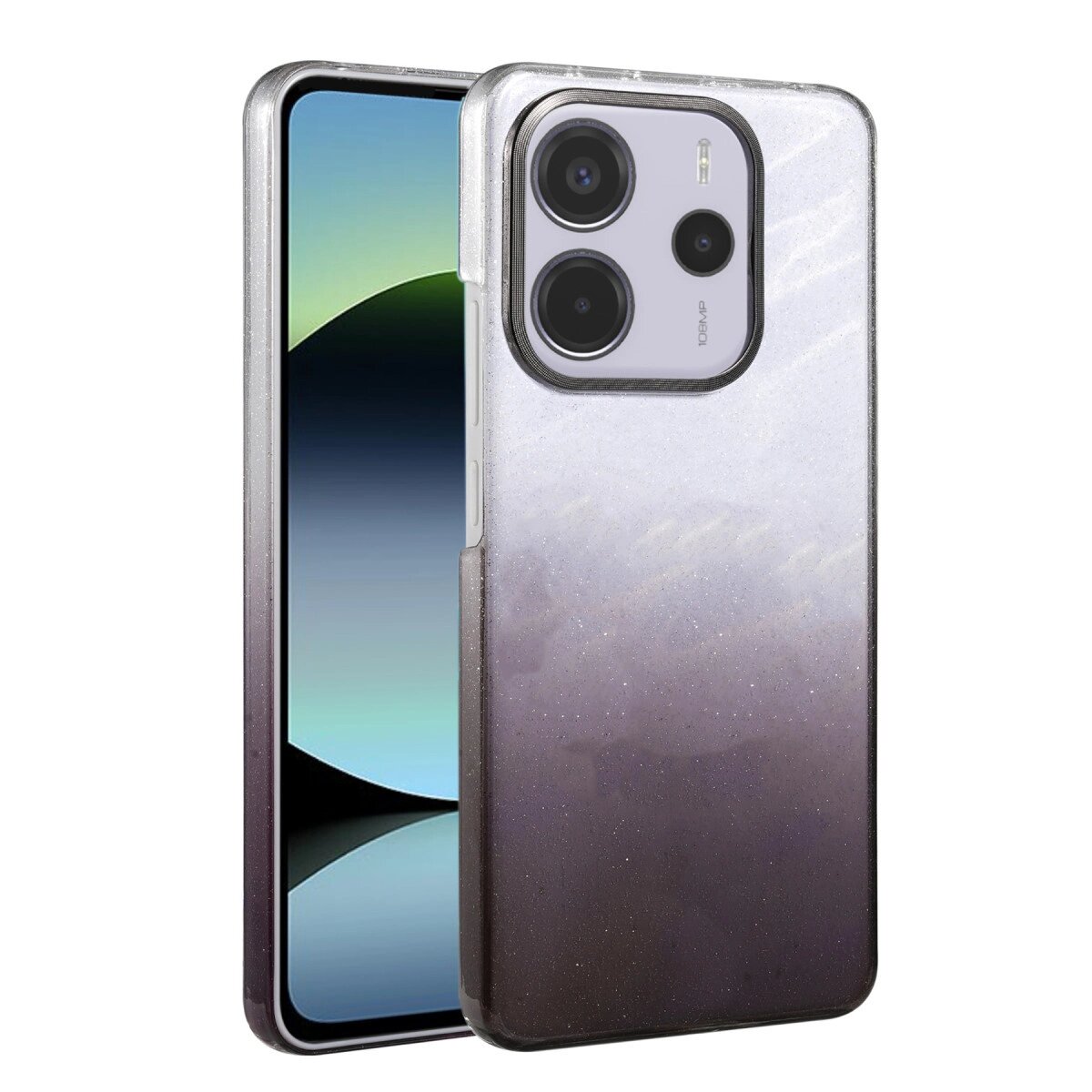 Xiaomi Redmi Note 14 4g Glossy Kapak - Siyah Xiaomi Redmi Note 14 4g Glossy Kapak - Siyah