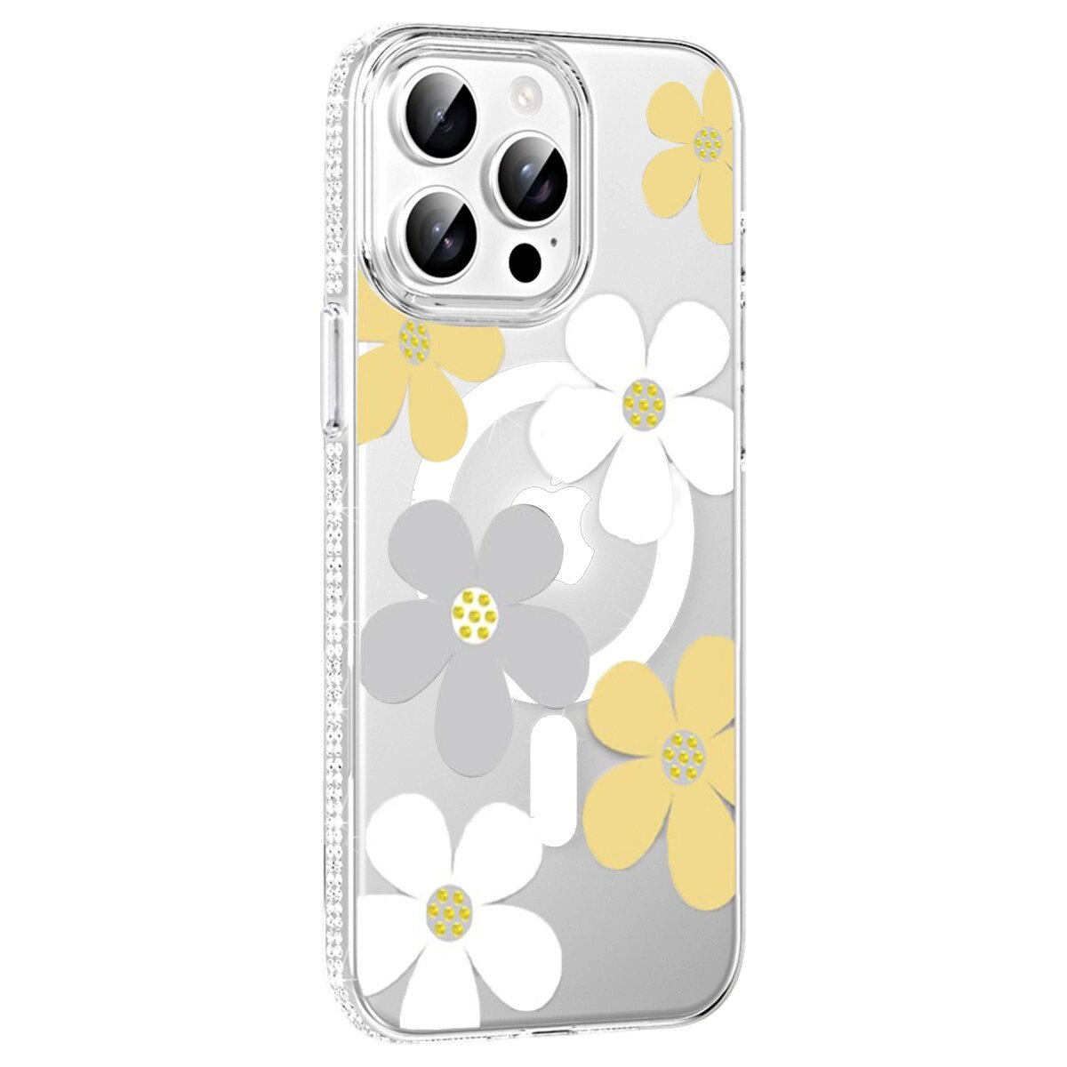 Joko Apple İphone 15 Pro Floral Magsafe Kapak - Sarı Joko Apple İphone 15 Pro Floral Magsafe Kapak - Sarı