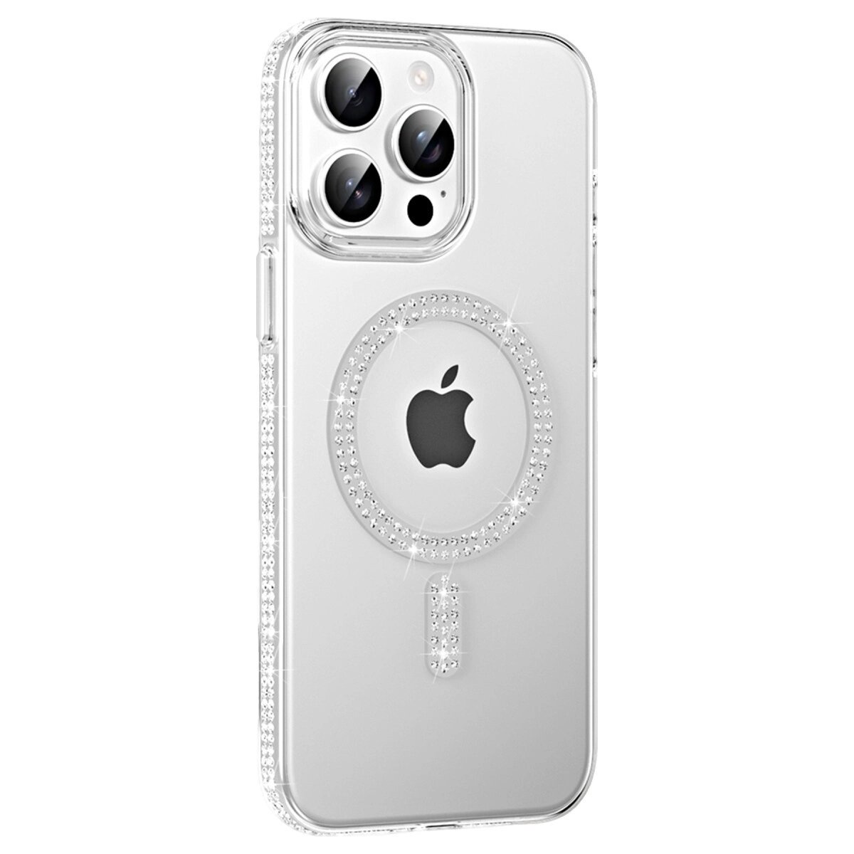 Joko Apple İphone 14 Pro Max Move Taşlı Magsafe Kapak - Natural Grey