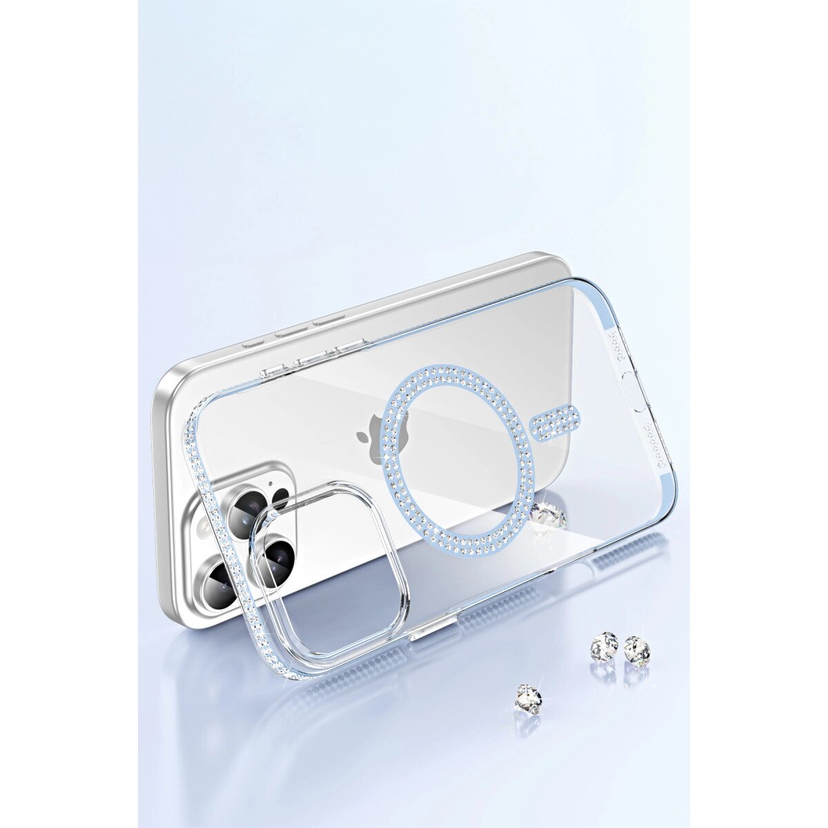 Joko Apple İphone 15 Pro Move Taşlı Magsafe Kapak - Siyah Joko Apple İphone 15 Pro Move Taşlı Magsafe Kapak - Siyah