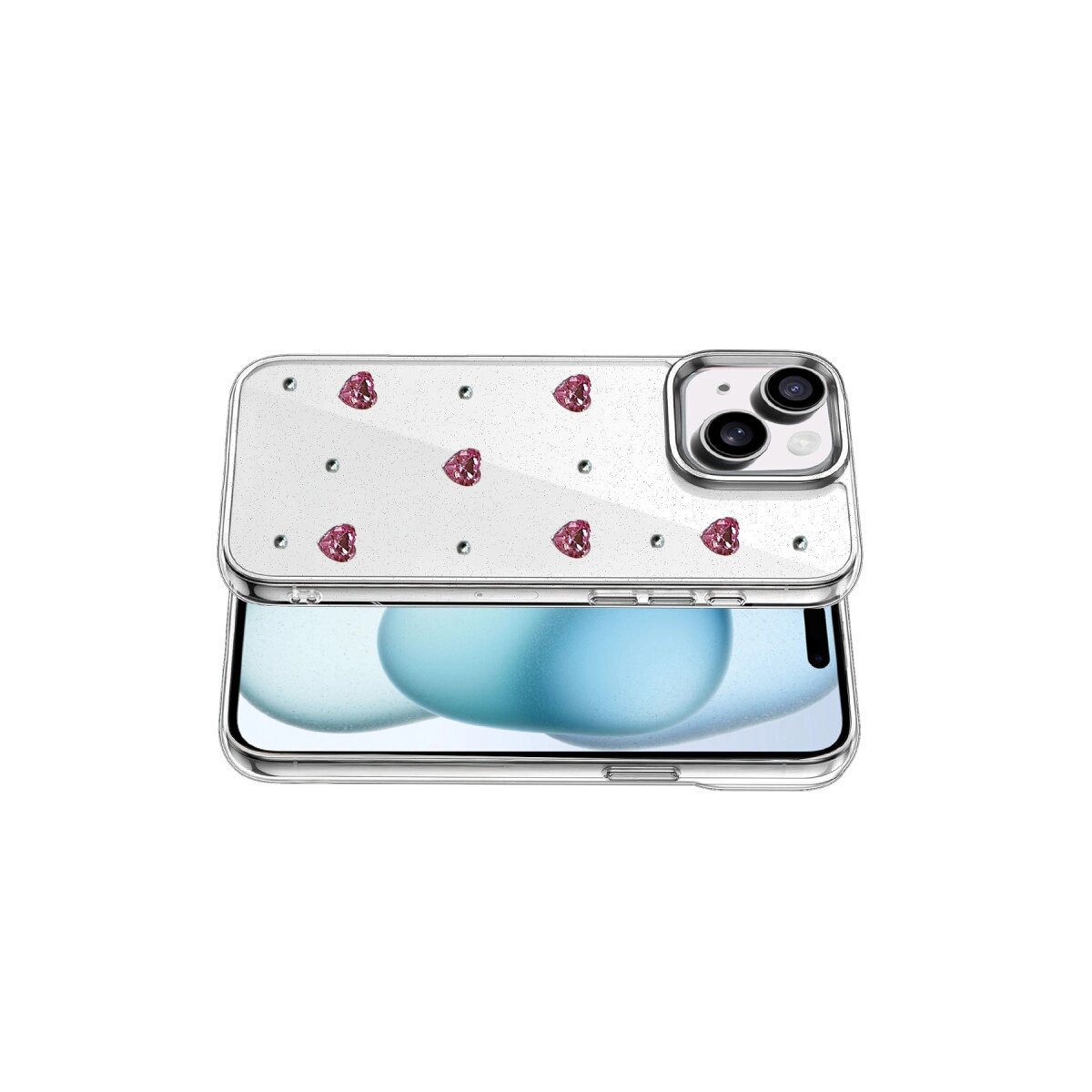 Apple İphone 15 Fiyonk Desenli Kapak - Desen 3 Apple İphone 15 Fiyonk Desenli Kapak - Desen 3