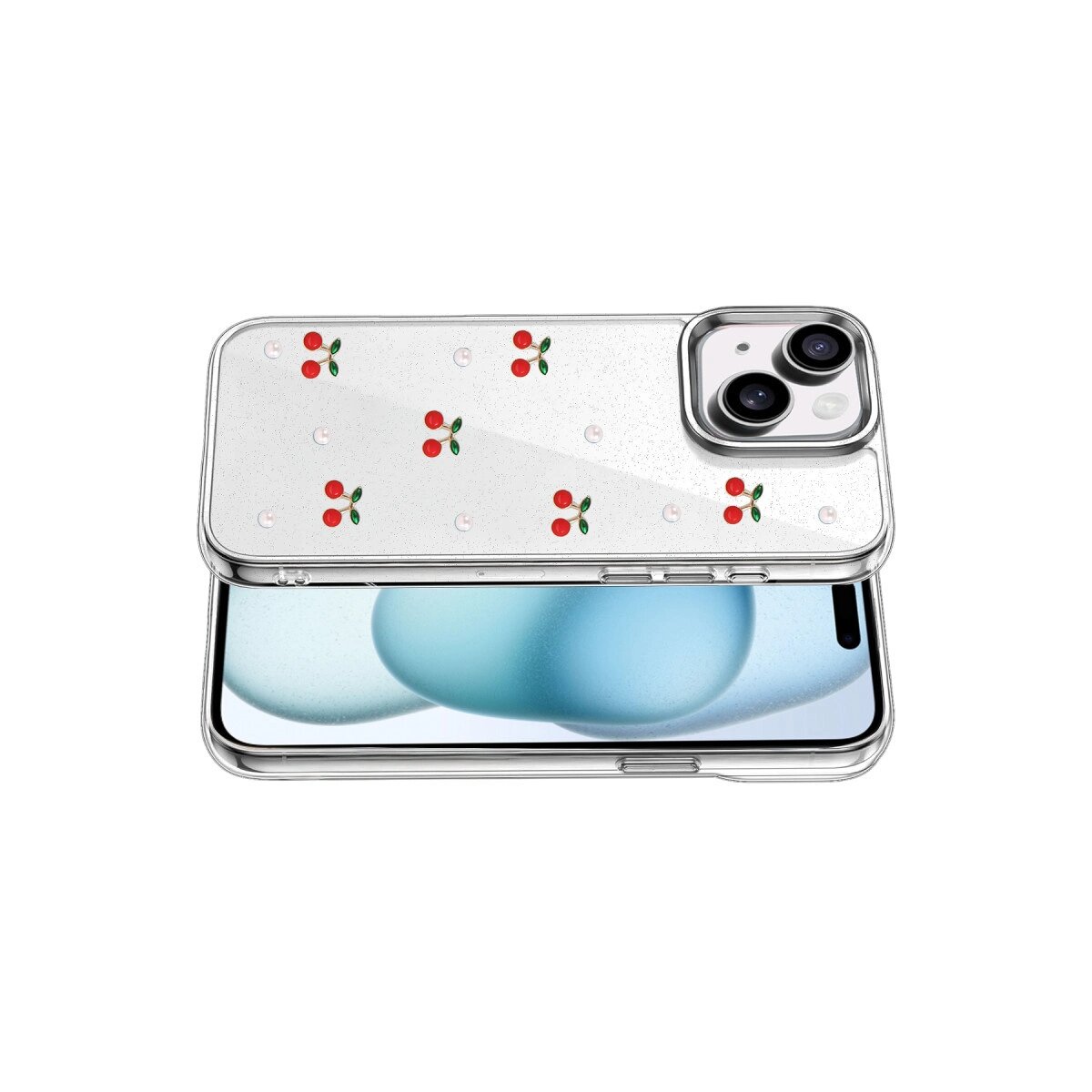 Apple İphone 15 Fiyonk Desenli Kapak - Desen 9 Apple İphone 15 Fiyonk Desenli Kapak - Desen 9