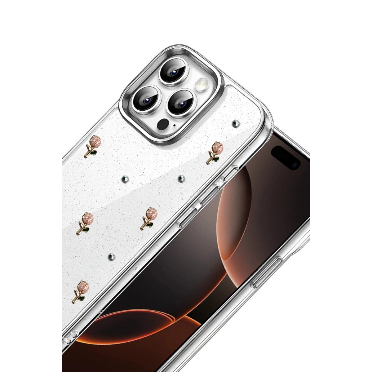 Apple İphone 15 Pro Max Fiyonk Desenli Kapak - Desen 6 Apple İphone 15 Pro Max Fiyonk Desenli Kapak - Desen 6