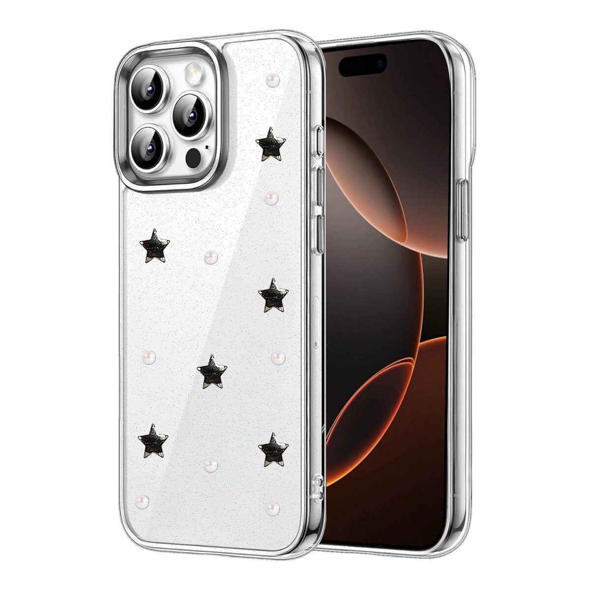 Apple İphone 15 Pro Max Fiyonk Desenli Kapak - Desen 7