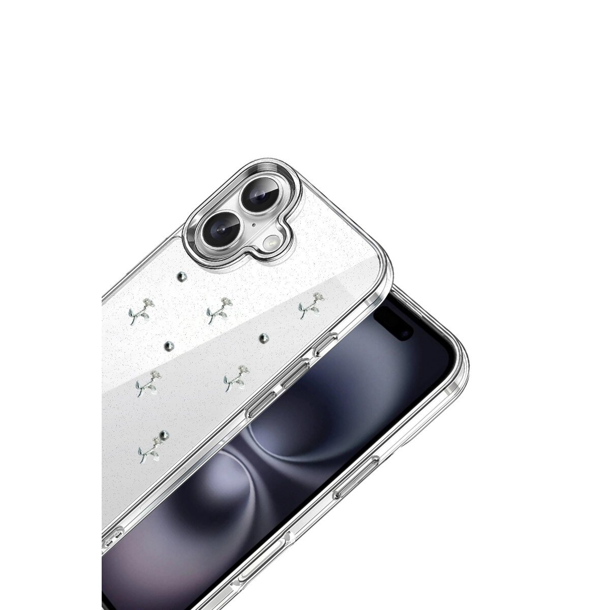 Apple İphone 16 Fiyonk Desenli Kapak - Desen 4 Apple İphone 16 Fiyonk Desenli Kapak - Desen 4