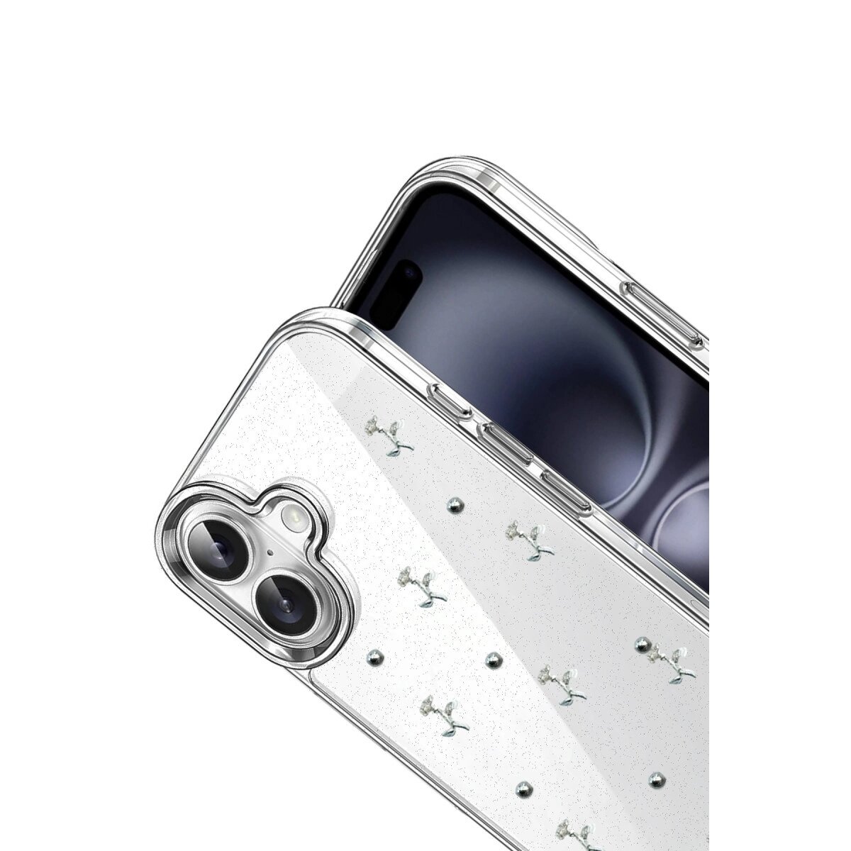 Apple İphone 16 Fiyonk Desenli Kapak - Desen 4 Apple İphone 16 Fiyonk Desenli Kapak - Desen 4