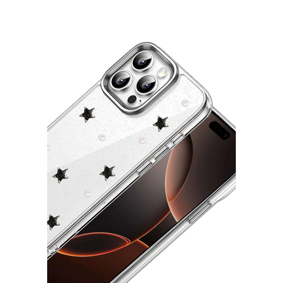 Apple İphone 16 Pro Fiyonk Desenli Kapak - Desen 7 Apple İphone 16 Pro Fiyonk Desenli Kapak - Desen 7