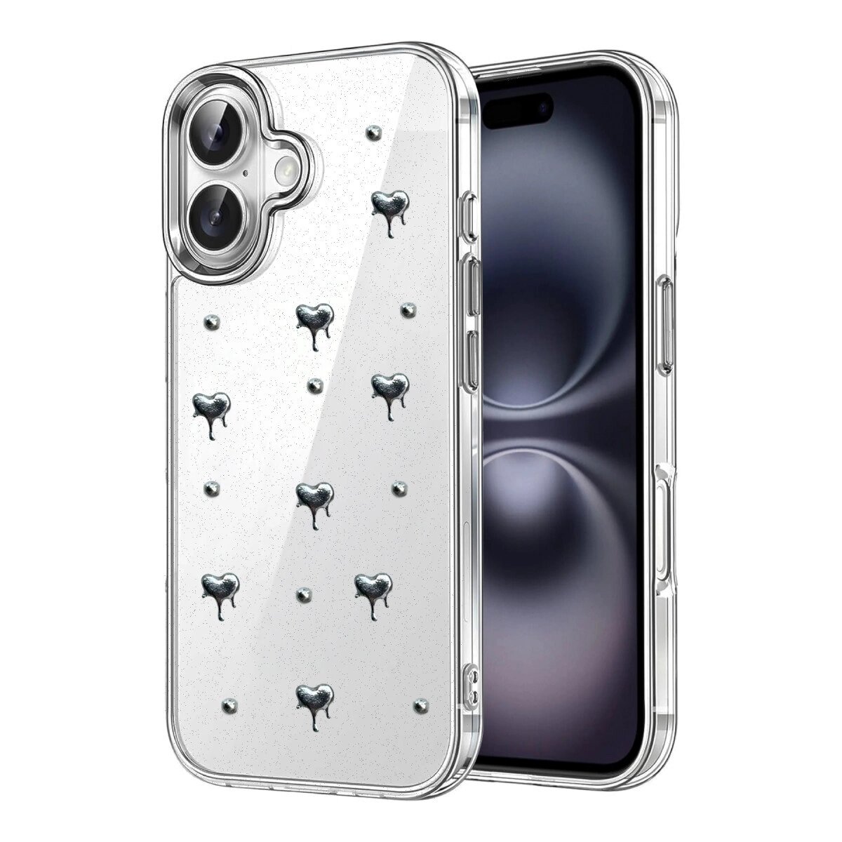 Apple İphone 16 Plus Fiyonk Desenli Kapak - Desen 1 Apple İphone 16 Plus Fiyonk Desenli Kapak - Desen 1