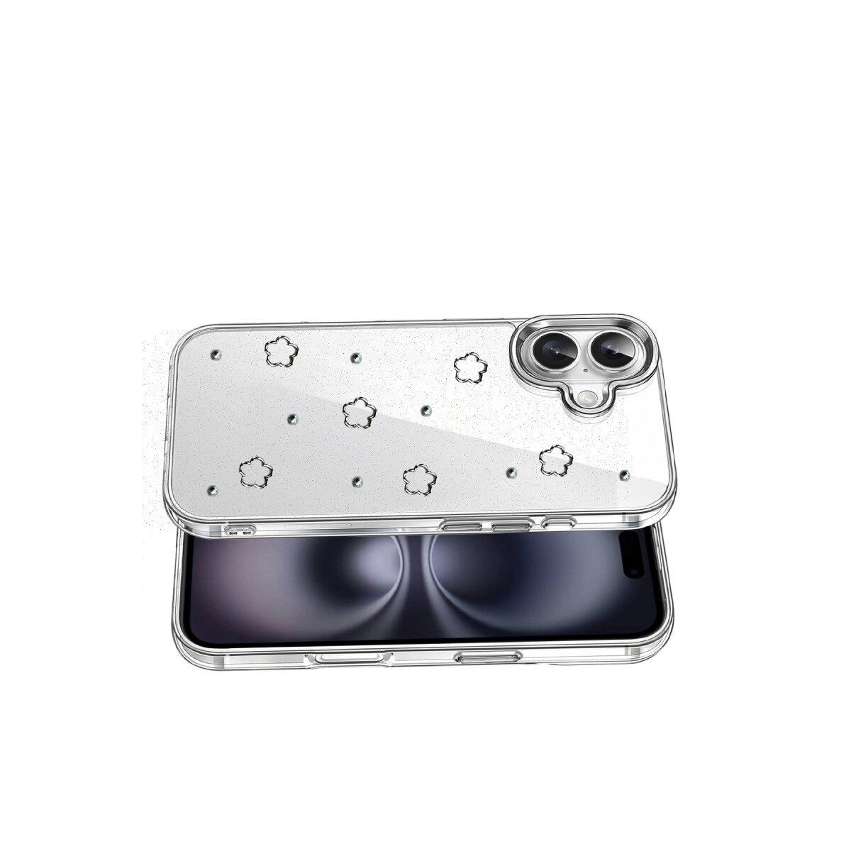 Apple İphone 16 Plus Fiyonk Desenli Kapak - Desen 2 Apple İphone 16 Plus Fiyonk Desenli Kapak - Desen 2