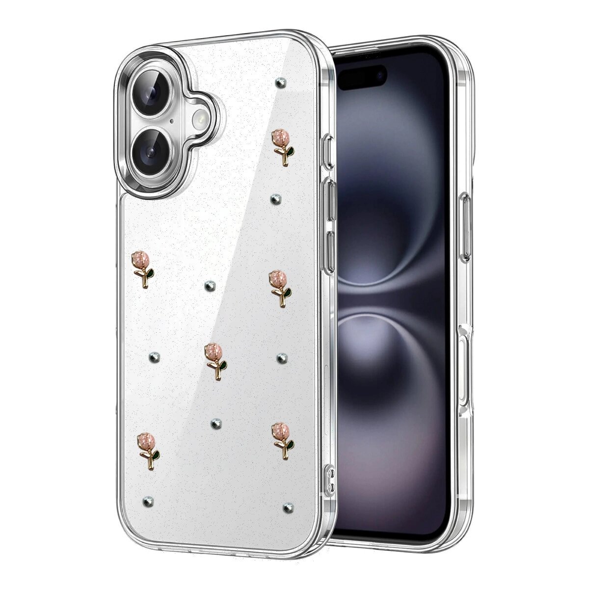 Apple İphone 16 Plus Fiyonk Desenli Kapak - Desen 6 Apple İphone 16 Plus Fiyonk Desenli Kapak - Desen 6