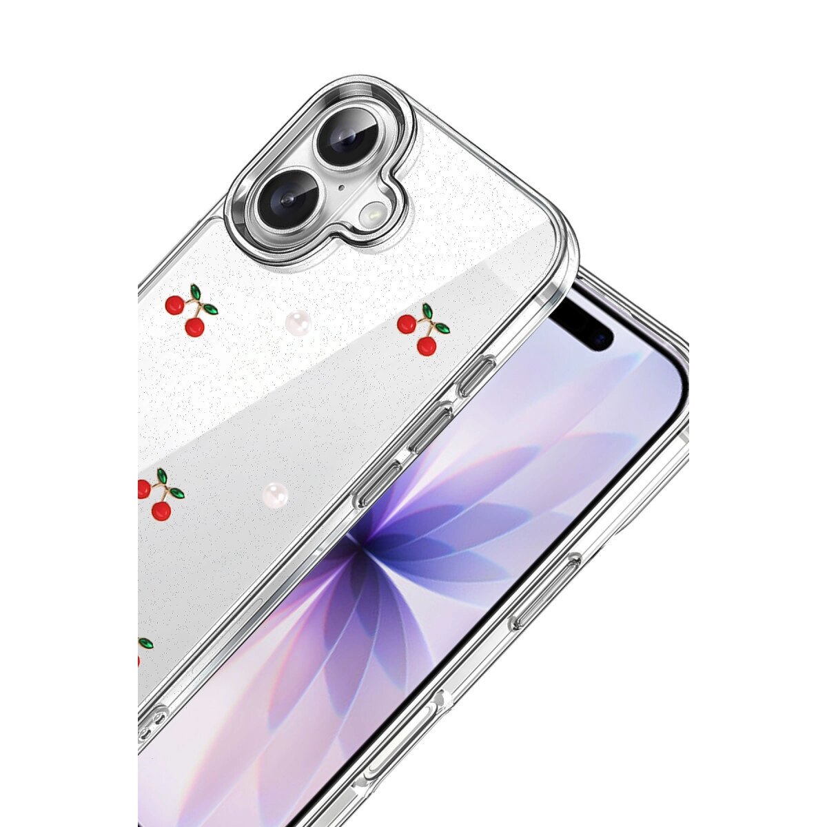 Apple İphone 16 Plus Fiyonk Desenli Kapak - Desen 9 Apple İphone 16 Plus Fiyonk Desenli Kapak - Desen 9