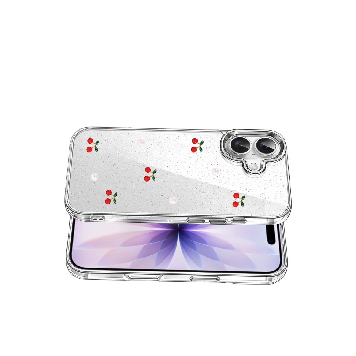 Apple İphone 16 Plus Fiyonk Desenli Kapak - Desen 9 Apple İphone 16 Plus Fiyonk Desenli Kapak - Desen 9