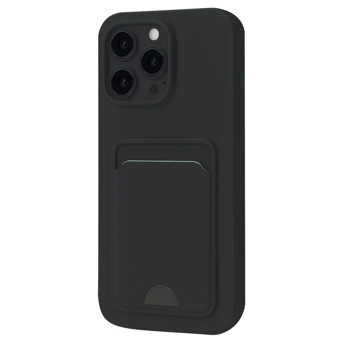 Apple İphone 16 Pro Max Kılıf Kelvin Kartvizitli Silikon - Siyah Apple İphone 16 Pro Max Kılıf Kelvin Kartvizitli Silikon - Siyah