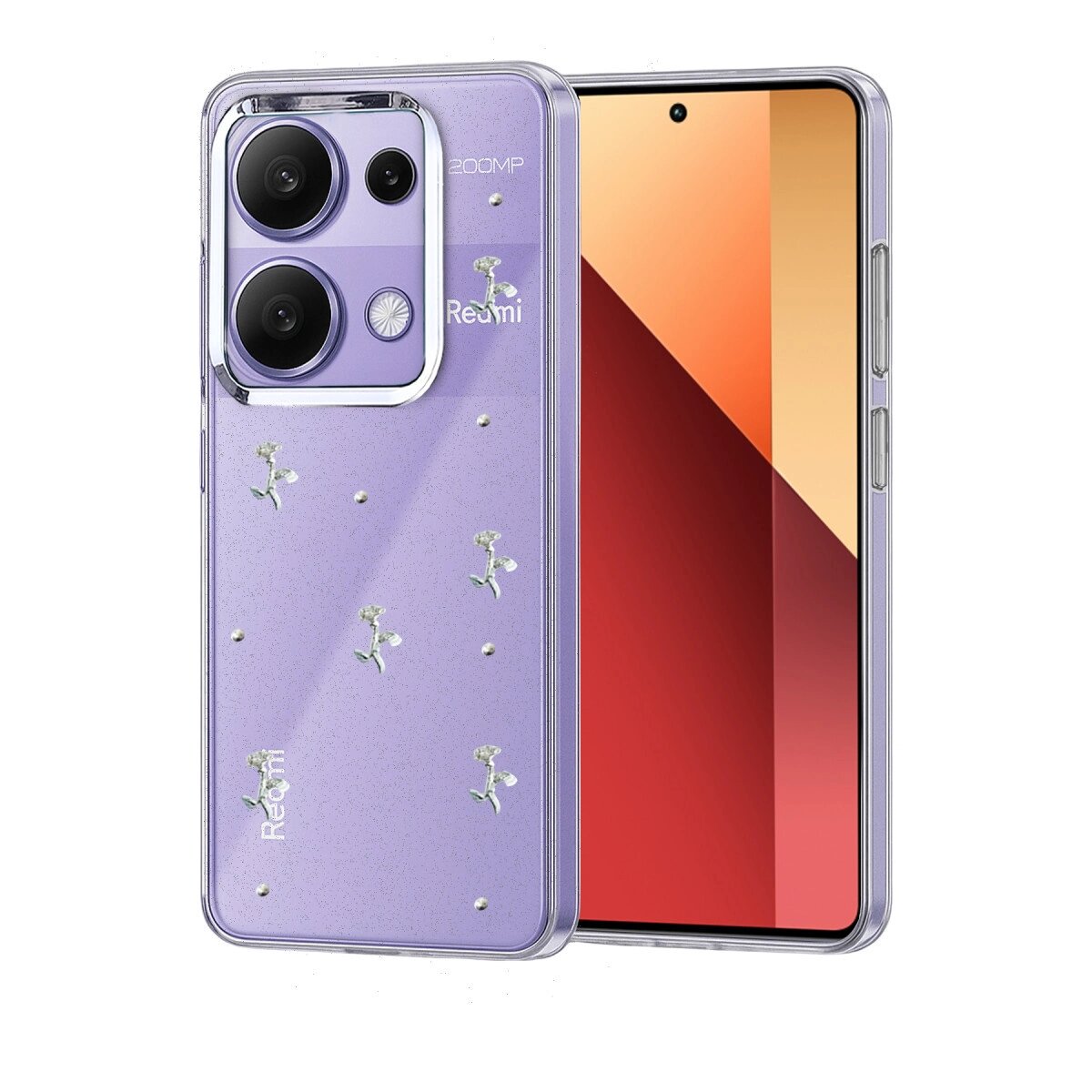 Xiaomi Redmi Note 13 Pro 4g Fiyonk Desenli Kapak - Desen 2 Xiaomi Redmi Note 13 Pro 4g Fiyonk Desenli Kapak - Desen 2