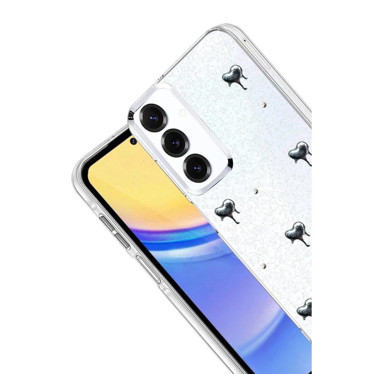 Samsung Galaxy A16 5g Fiyonk Desenli Kapak - Desen 1 Samsung Galaxy A16 5g Fiyonk Desenli Kapak - Desen 1