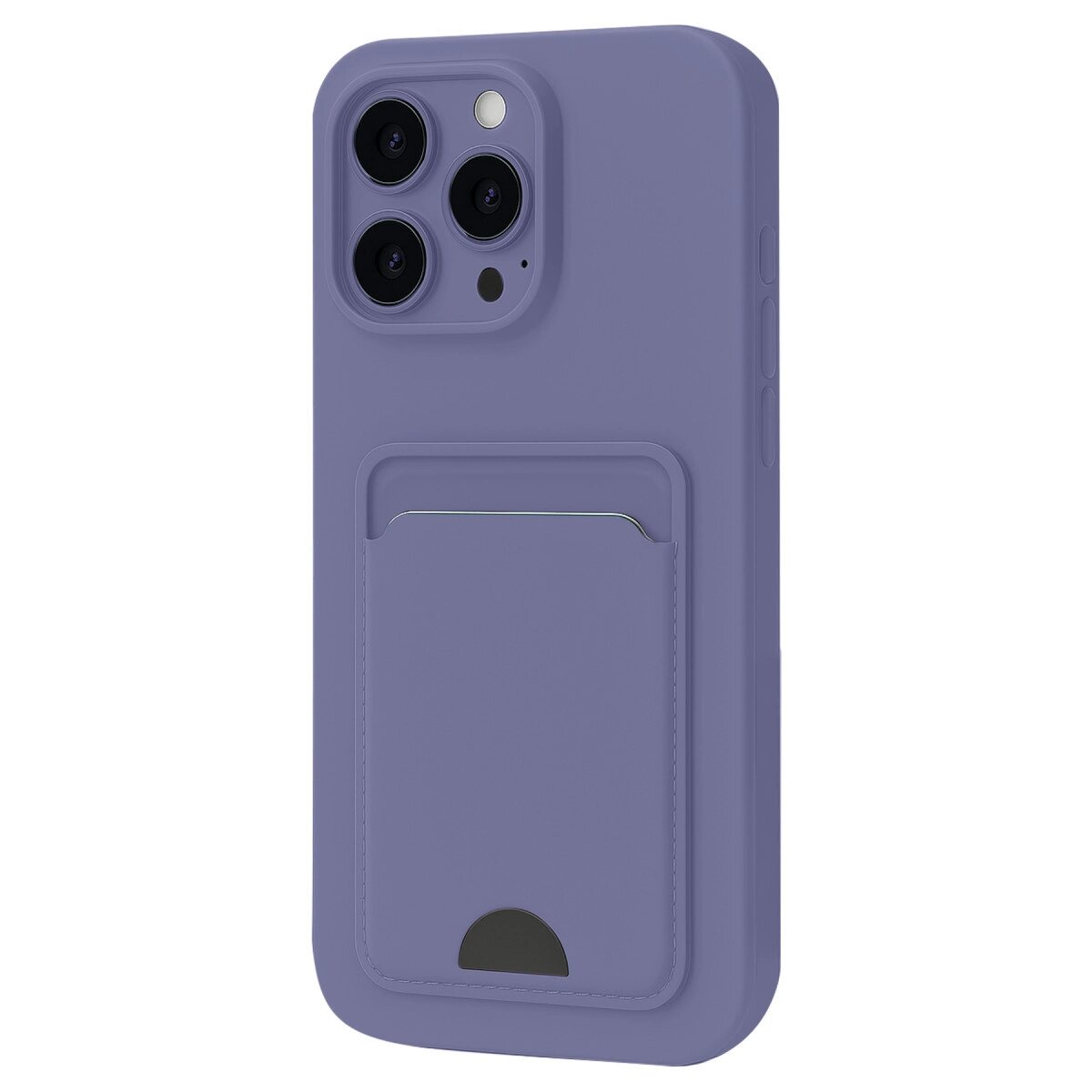 Apple İphone 16 Plus Kılıf Kelvin Kartvizitli Silikon - Lila Apple İphone 16 Plus Kılıf Kelvin Kartvizitli Silikon - Lila