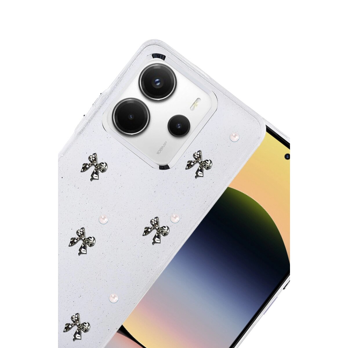 Xiaomi Redmi Note 14 4g Fiyonk Desenli Kapak - Desen 8 Xiaomi Redmi Note 14 4g Fiyonk Desenli Kapak - Desen 8