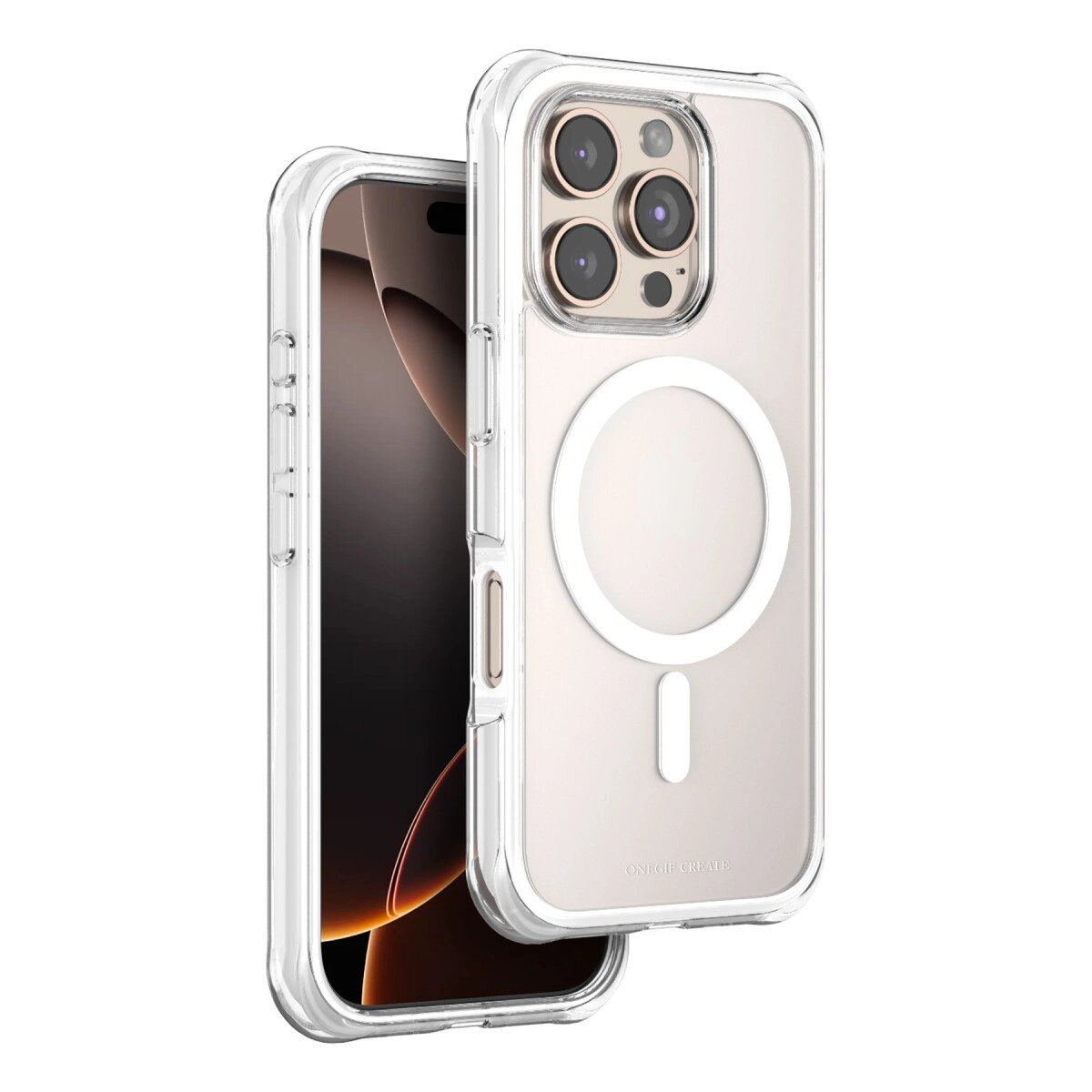 Onegif Apple İphone 16 Pro Hulk Magsafe Kapak - Beyaz Onegif Apple İphone 16 Pro Hulk Magsafe Kapak - Beyaz