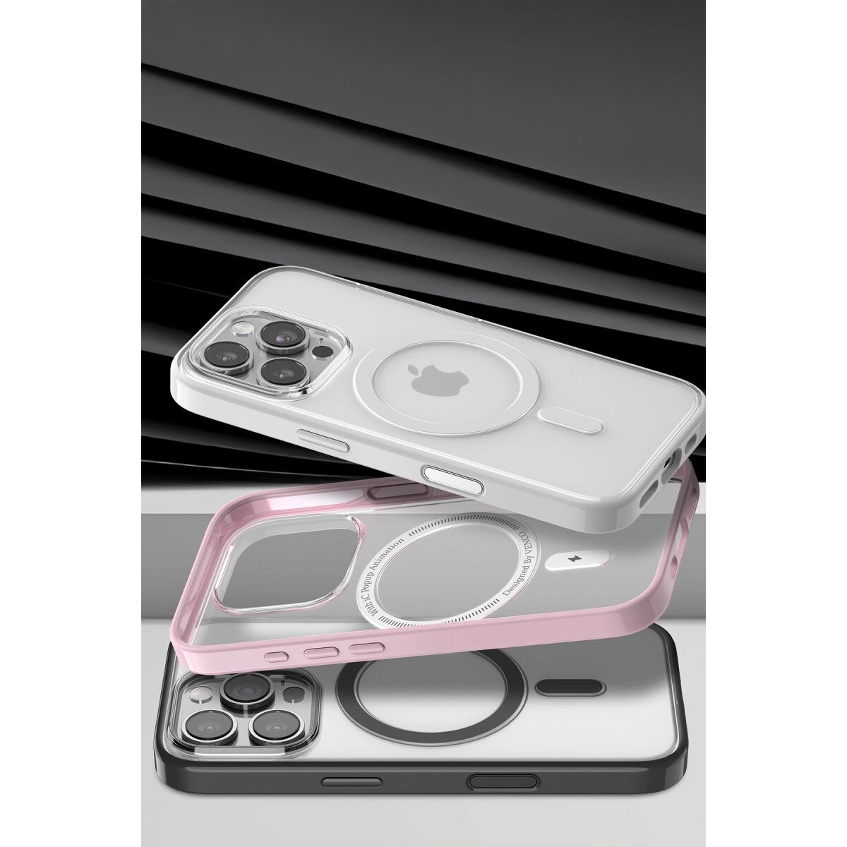Venco Apple İphone 16 Pro Max Joly Magsafe Kapak - Beyaz Venco Apple İphone 16 Pro Max Joly Magsafe Kapak - Beyaz