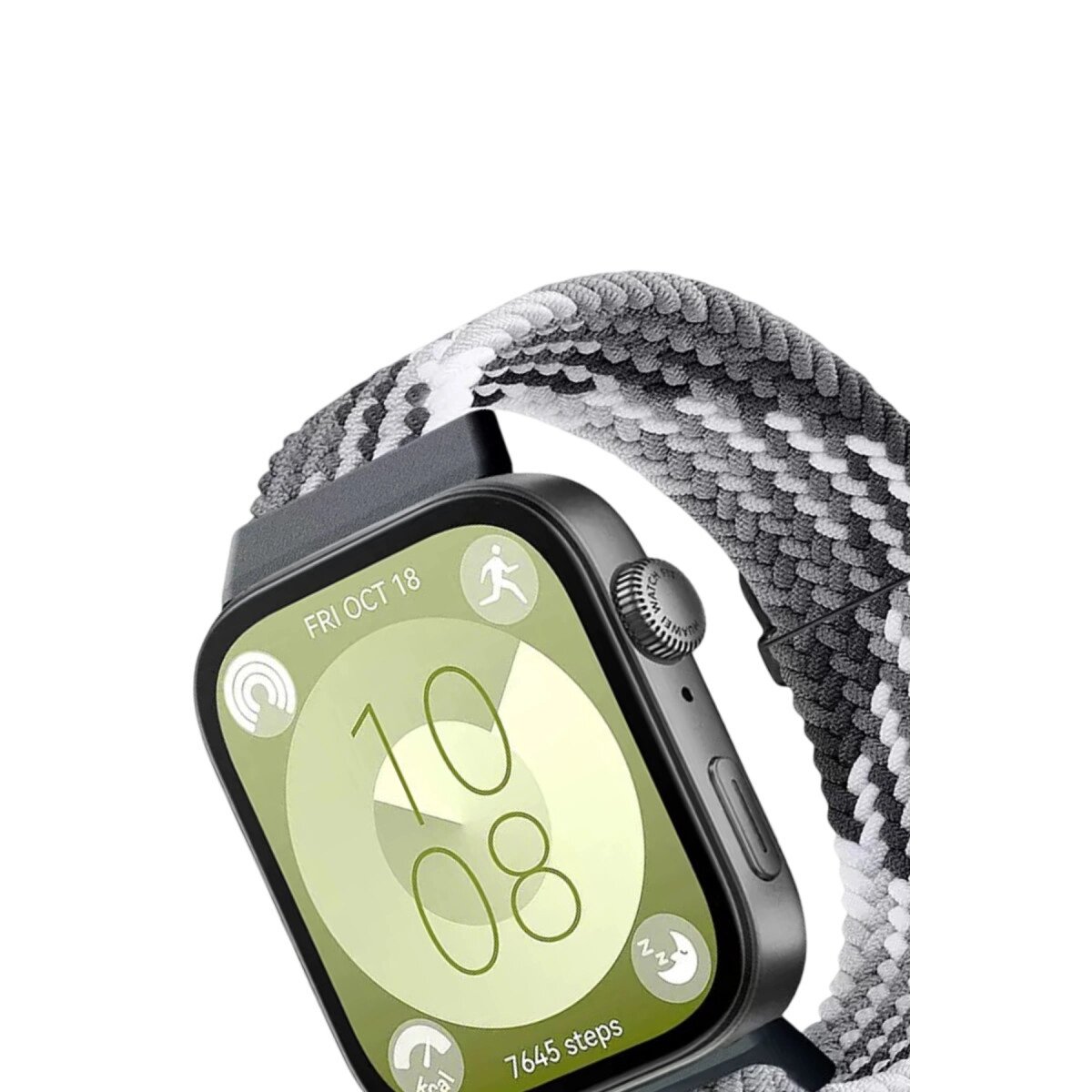Huawei Fit 4  Kordon (saat Değildir) - Gri-siyah