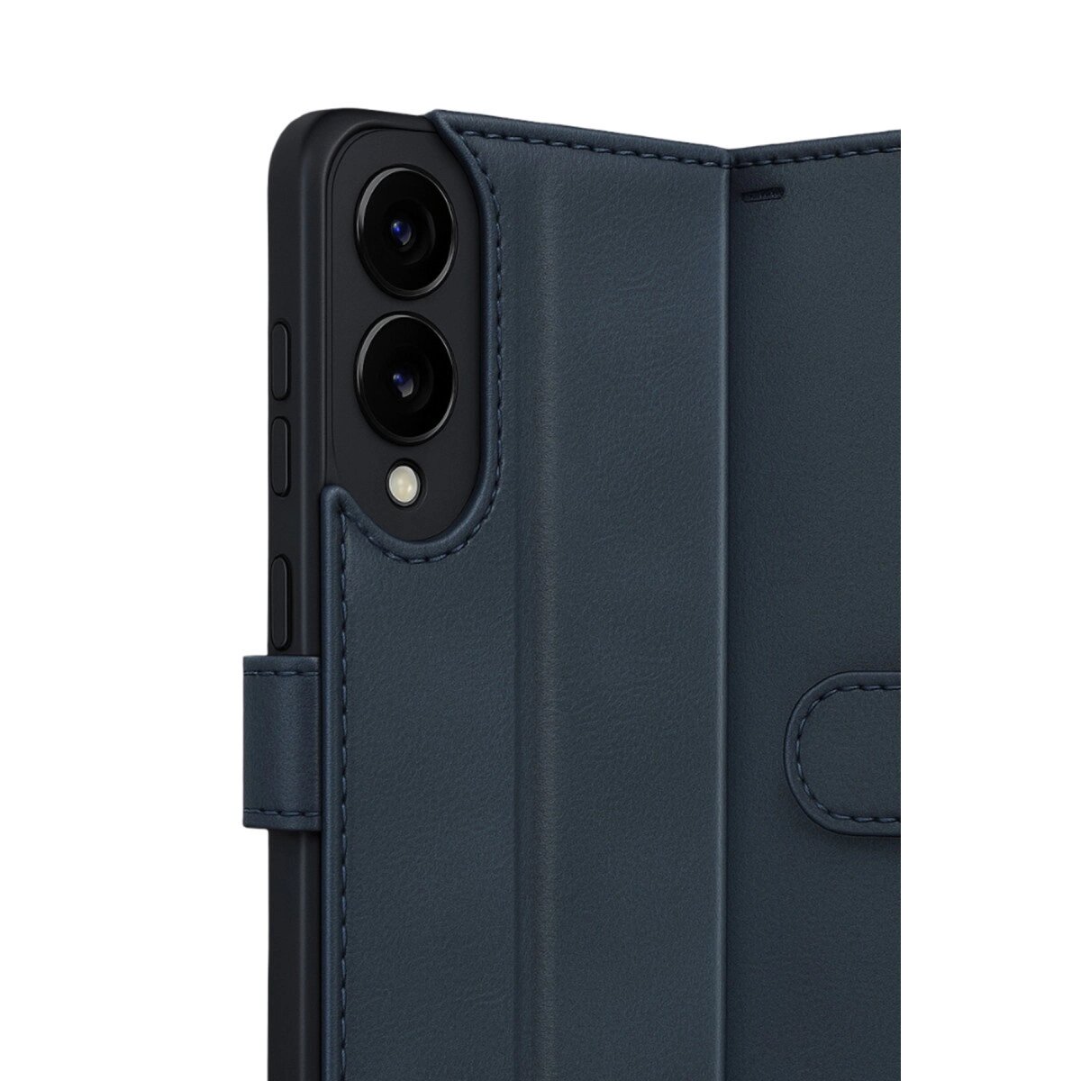 Samsung Galaxy S25 Edge Trend S Plus Kapaklı Kılıf - Lacivert Samsung Galaxy S25 Edge Trend S Plus Kapaklı Kılıf - Lacivert